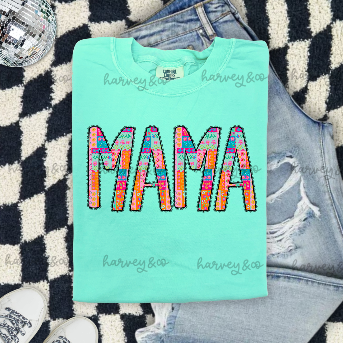 flower power mama tee✿
