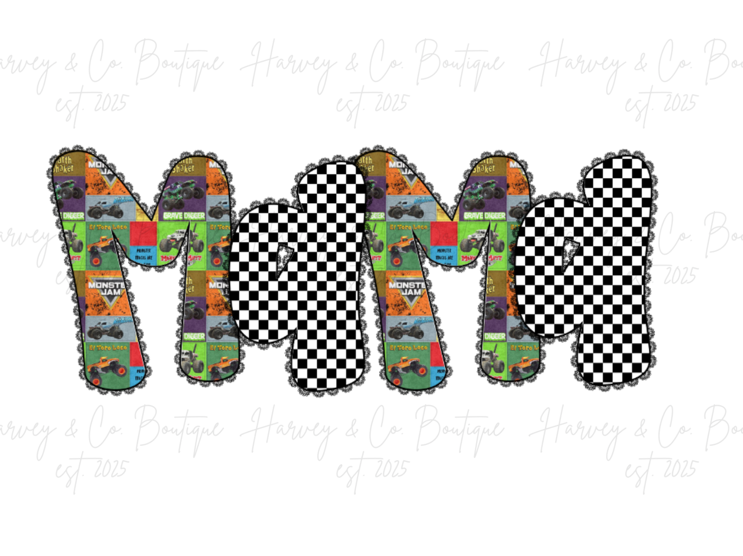 monster jam mama design★