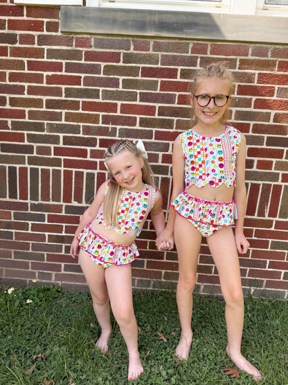 smiley daze girls swimsuit