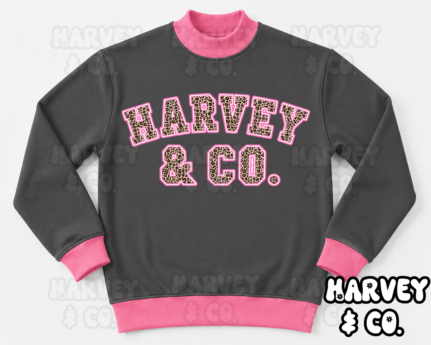 Harvey & Co. Mockneck Sweatshirt