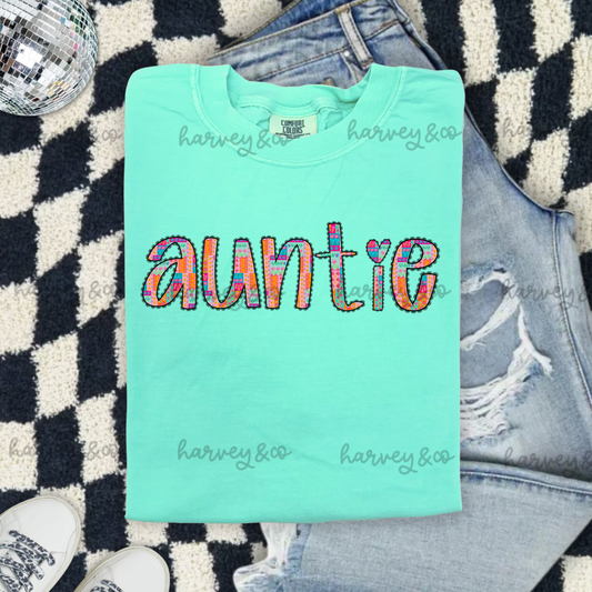 flower power auntie tee✿