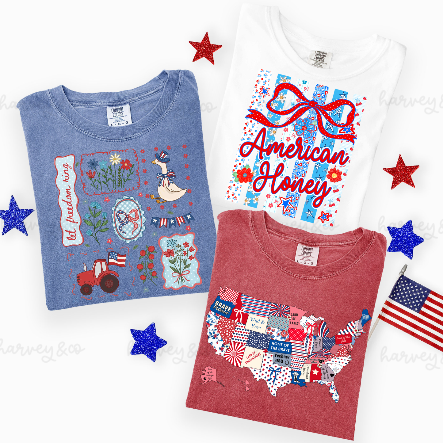 july 4th tees☆ *read description*