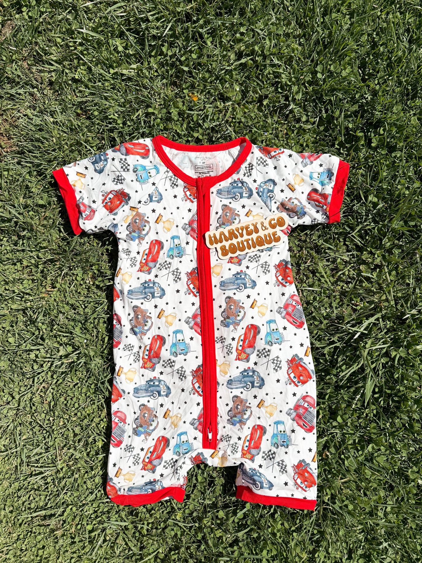 crusin’ route 66 double zip shortie