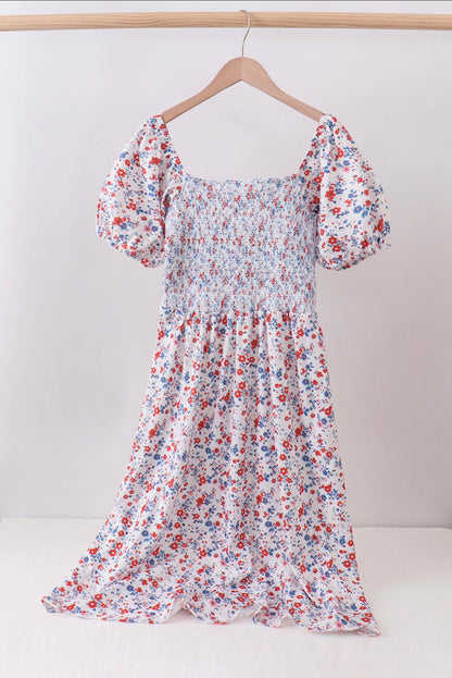 Lainey Smocked Midi Dress