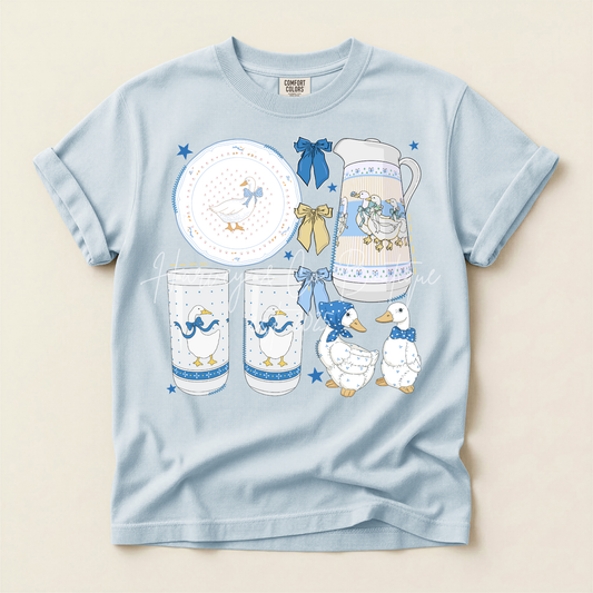 vintage geese tee★