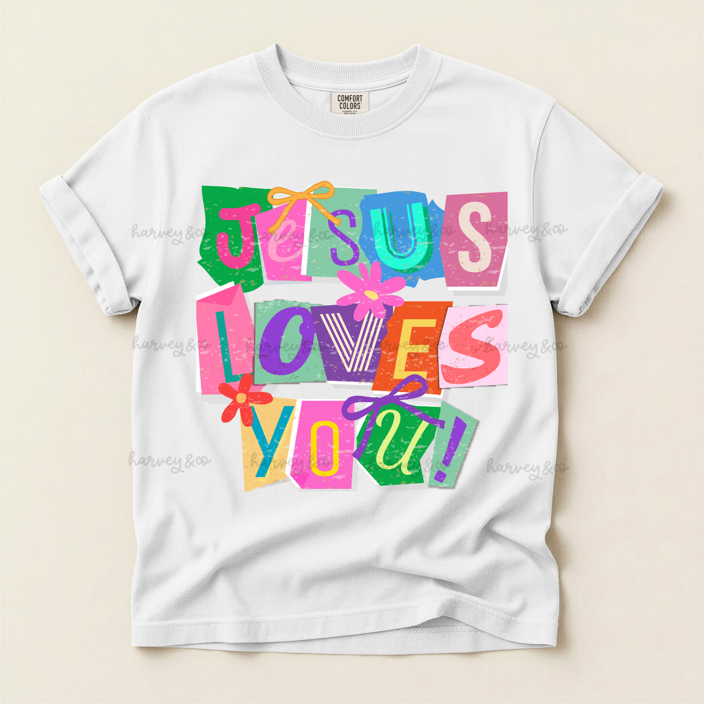 jesus loves you tee◡̈