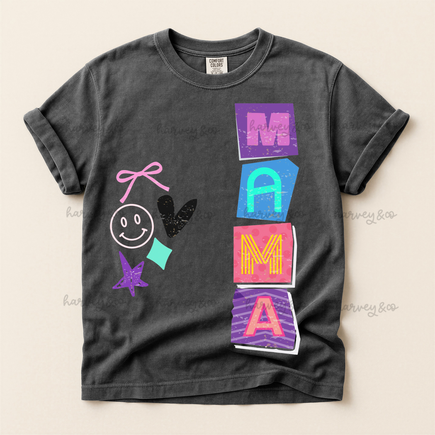 neon mama tee✿