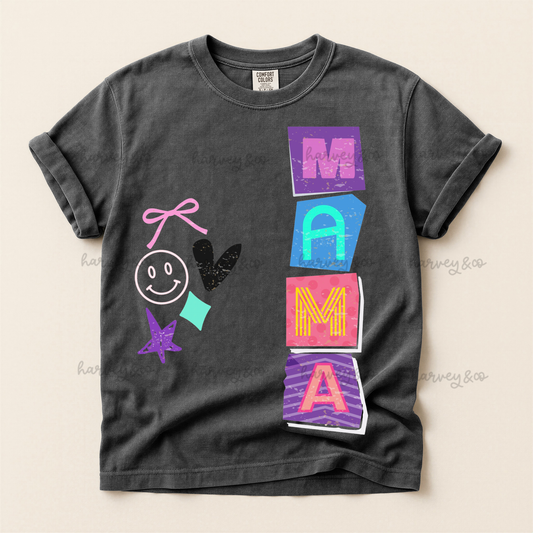 neon mama tee✿