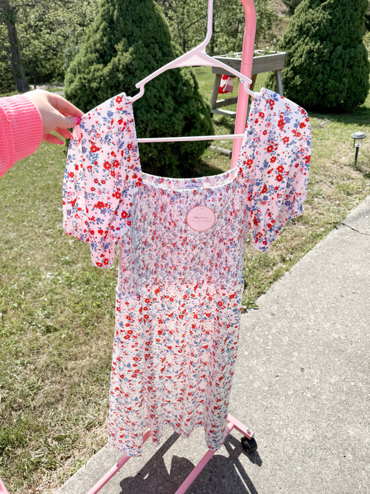 Lainey Smocked Midi Dress