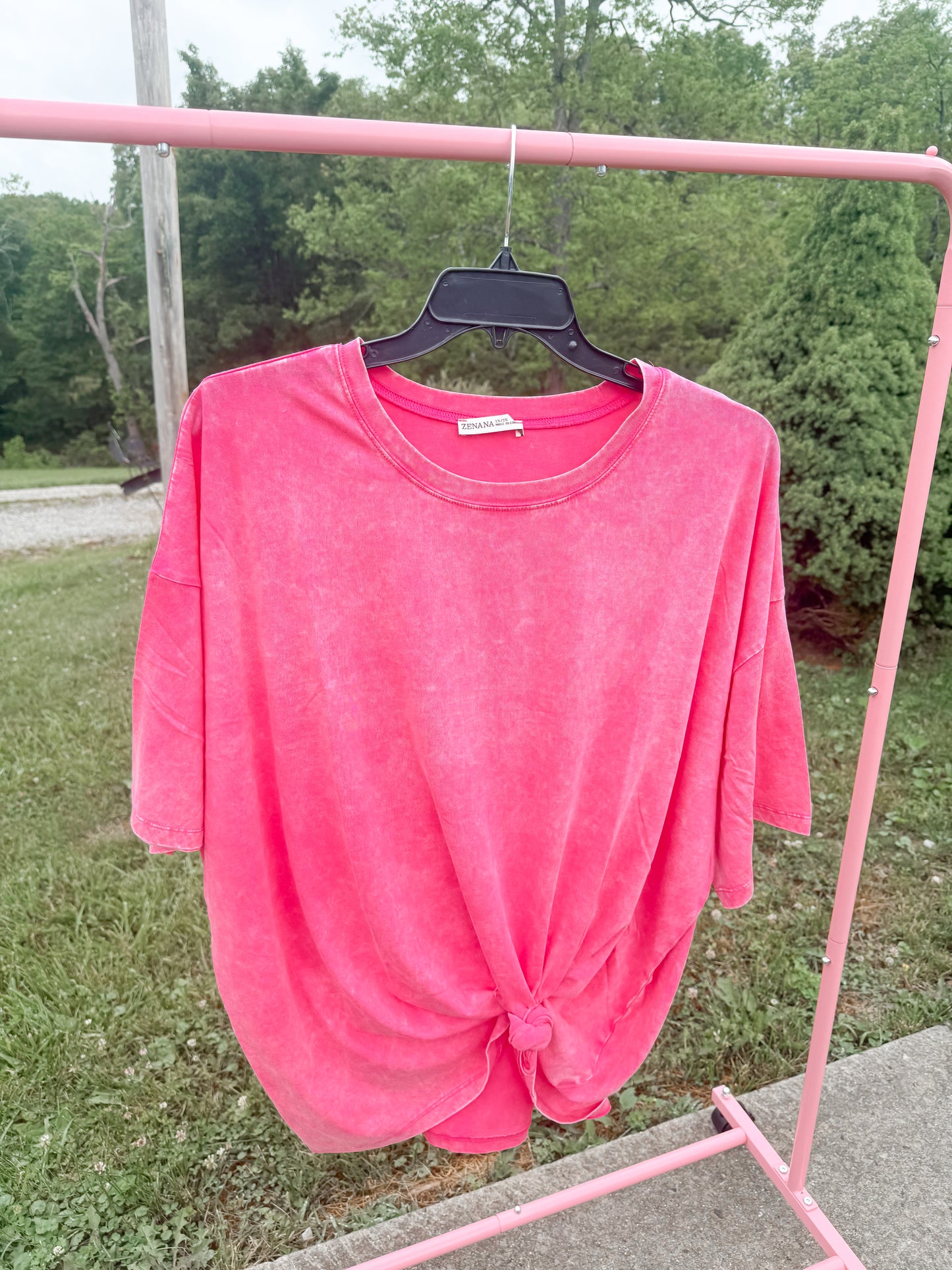 acid wash oversized boyfriend tee| curvy