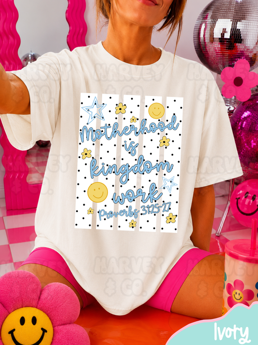kingdom work tee✧