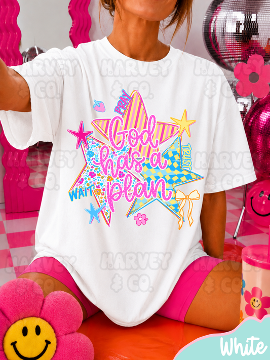 God has a plan tee✿