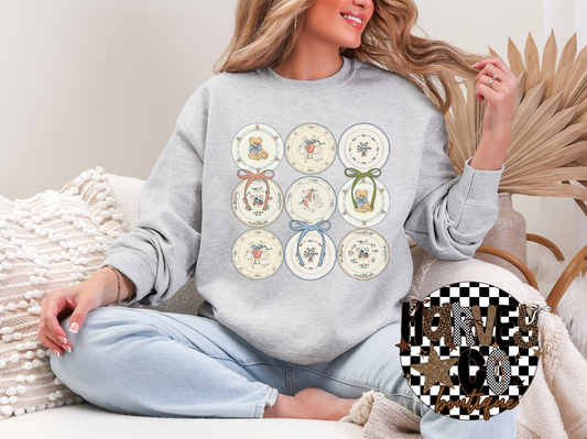 vintage plates design♡